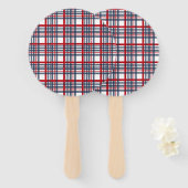 patroon van spelden handwaaier (Voorkant en achterkant)