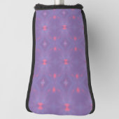 Patroon van Spring Paarse en Soft Pink Golfheadcover (Draai 90)