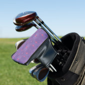 Patroon van Spring Paarse en Soft Pink Golfheadcover (Insitu)
