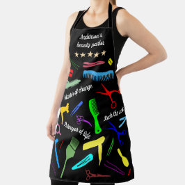 Patroon van Stylist's Tools Grappig Schort