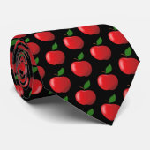 patroon van teastappels stropdas (Opgerold)