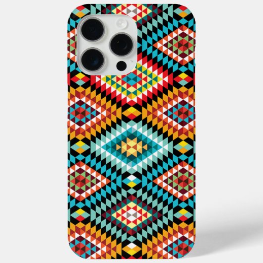 Patroon van tribaal afrikaans weefsel Case-Mate iPhone case (Achterkant)