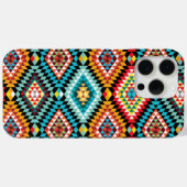 Patroon van tribaal afrikaans weefsel Case-Mate iPhone case (Achterkant (horizontaal))
