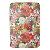 patroon van tuinbloemen badmat (Voorkant Verticaal)
