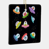 PATROON VAN UFO-SCHEPEN KERAMISCH ORNAMENT (Rechts)