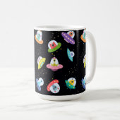 PATROON VAN UFO-SCHEPEN KOFFIEMOK (Voorkant rechts)