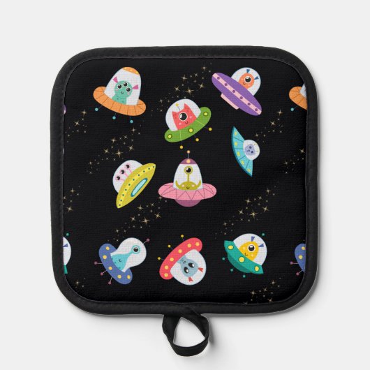 PATROON VAN UFO-SCHEPEN PANNENLAP (Voorkant)