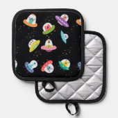 PATROON VAN UFO-SCHEPEN PANNENLAP (Voorkant / Achterkant)