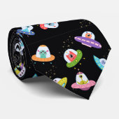 PATROON VAN UFO-SCHEPEN STROPDAS (Opgerold)