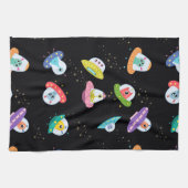 PATROON VAN UFO-SCHEPEN THEEDOEK (Horizontaal)