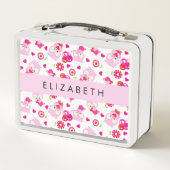 Patroon van uilen, schattige uilen, roze uilen, Jo (Achterkant)