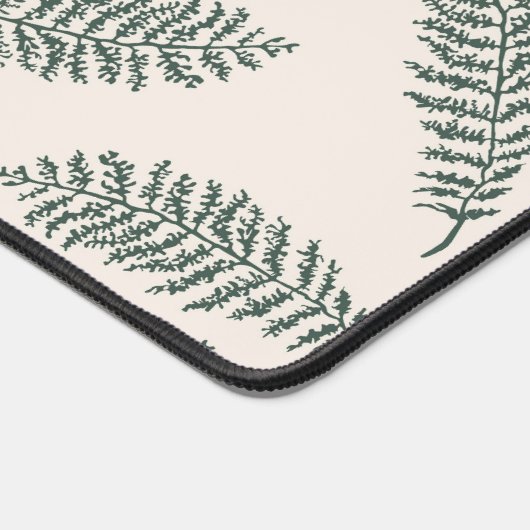 patroon van verstrooide varen bureaumat (Hoek)