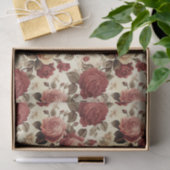  patroon van Victoriaans Rozen Tissuepapier (Geschenk)