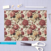  patroon van Victoriaans Rozen Tissuepapier (Craft)