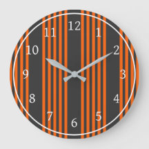 patroon van vijf strepen Oranje en houtskool