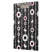 patroon van vogel en bloemen klembord (Links)