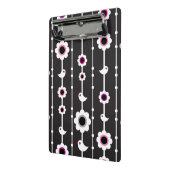 patroon van vogel en bloemen mini klembord (Angled2)