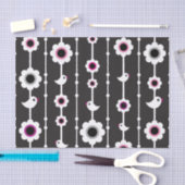 patroon van vogel en bloemen tissuepapier (Craft)