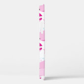 Patroon van walvissen, roze walvissen, Jouw naam Case-Mate iPhone Case (Achterkant / Rechts)