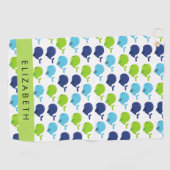 Patroon van walvissen, schattige walvissen, Jouw n Golfhanddoek (Horizontaal)