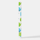 Patroon van walvissen, schattige walvissen, Jouw n iPhone Hoesje (Rechterkant)