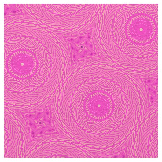 patroon van warmroze cirkels stof (Close Up)