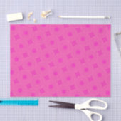 patroon van warmroze cirkels tissuepapier (Craft)