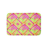 Patroon van warmroze, waterverf van loopvlak badmat (Voorkant)