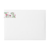 patroon van waterverf cactus en driehoeken (Voorkant)