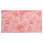 patroon van waterverf-grapefruitmoes kussensloop (Voorkant-Rechts)