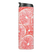 patroon van waterverf-grapefruitmoes thermosbeker (Geroteerd rechts)