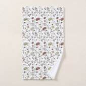  patroon van wilde bloemen bad handdoek (Handdoek)
