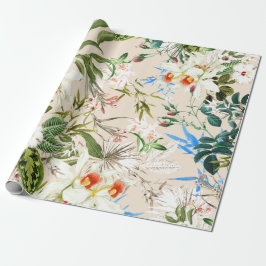  patroon van wilde bloemen cadeaupapier