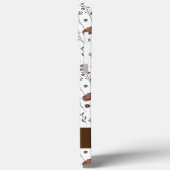 patroon van wilde bloemen Case-Mate iPhone case (Achterkant / Links)