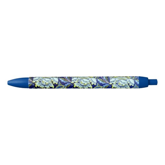  patroon van William Morris Zwarte Inkt Pen (Voorkant)