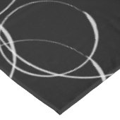 Patroon van witte cirkels tafelkleed (Gekanteld)