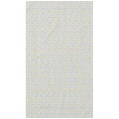  patroon van witte dagen op blauw tafelkleed (Voorkant)