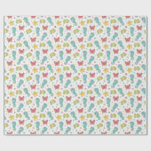 patroon van zeeen cadeaupapier (Vlak)