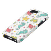 patroon van zeeen Case-Mate iPhone case (Onderkant)