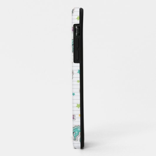 patroon van zeeen Case-Mate iPhone case (Achterkant/links)