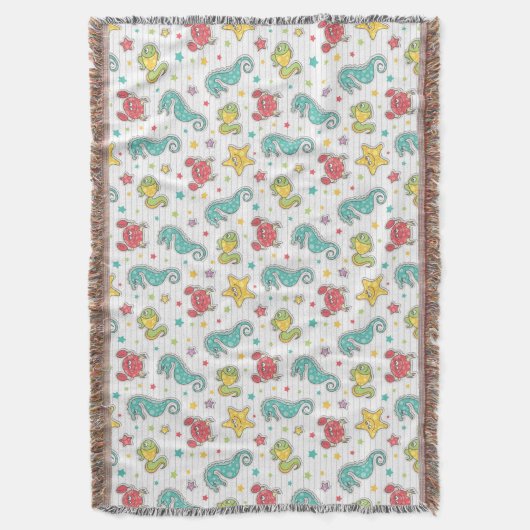 patroon van zeeen deken (Voorkant Verticaal)