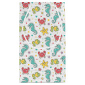 patroon van zeeen klein cadeauzakje (Achterkant)