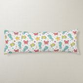 patroon van zeeen lichaamskussen (Achterkant)