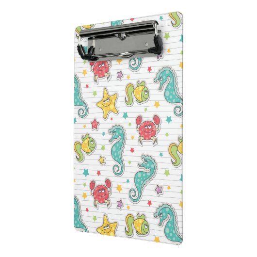 patroon van zeeen mini klembord (Angled2)