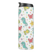 patroon van zeeen thermosbeker (Geroteerd rechts)