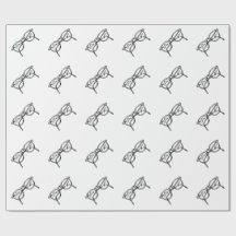 PATROON VAN ZWARTE EN WITTE NERD GLAS