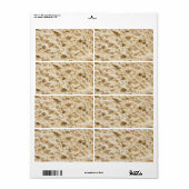 patroon vers brood etiket (Full Sheet)