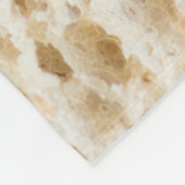 patroon vers brood fleece deken (Hoek)