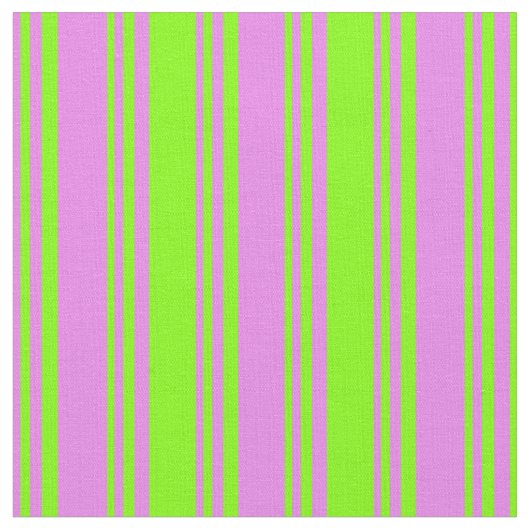 Patroon Violet & Chartreuse Stripes/Lines Stof (Close Up)