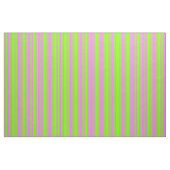 Patroon Violet & Chartreuse Stripes/Lines Stof (Fat Quarter)